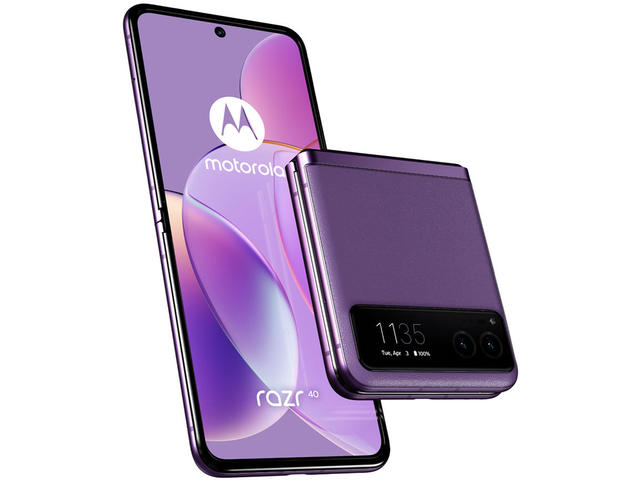 Смартфони Motorola Razr 40 5G - 8GB RAM / 256GB, Summer Lilac