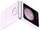 Калъфи Samsung Galaxy Z Flip5 силиконов калъф с ринг, Lavender