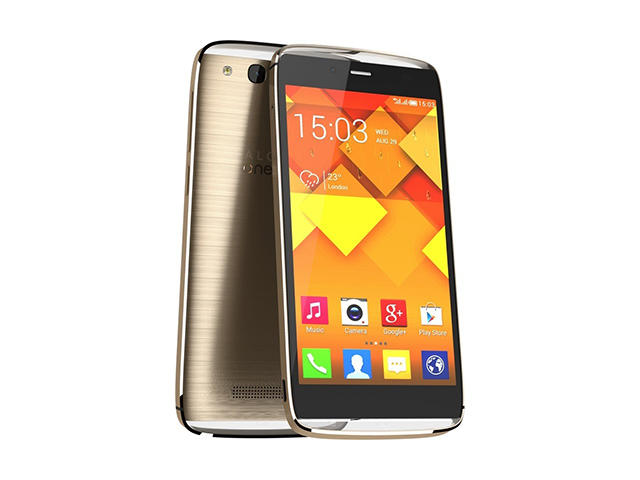 Смартфони Alcatel One Touch Idol Alpha 16GB, златист цвят