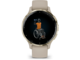 Смарт часовници Garmin Venu 3S Soft Gold безел с French Grey корпус и силиконова каишка 