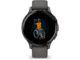 Смарт часовници Garmin Venu 3S Slate безел с Pebble Gray корпус и силиконова каишка