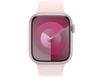 Смарт часовници Apple Watch S9 GPS 45mm Pink Alu Case w Light Pink Sport Band - S/M