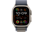 Смарт часовници Apple Watch Ultra2 Cellular, 49mm Titanium Case w Blue Alpine Loop - Medium