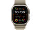 Titanium Case w Olive Alpine Loop - Medium