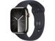 Смарт часовници Apple Watch S9 Cellular 41mm Graphite Stainless Steel Case w Midnight Sport Band - S/M