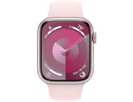 Смарт часовници Apple Watch S9 Cellular 45mm Pink Alu Case w Light Pink Sport Band - S/M
