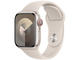 Смарт часовници Apple Watch S9 Cellular 45mm Starlight Alu Case w Starlight Sport Band - M/L