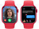 Смарт часовници Apple Watch S9 Cellular 45mm RED Alu Case w RED Sport Band - M/L