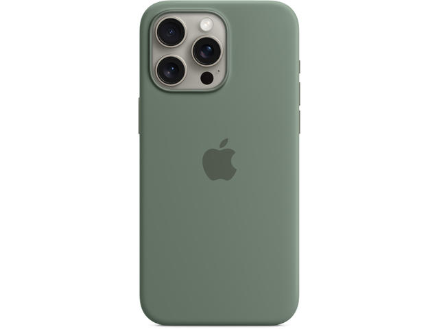 Калъфи Apple iPhone 15 Pro Max Silicone Case with MagSafe - Cypress