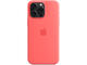 Калъфи Apple iPhone 15 Pro Max Silicone Case with MagSafe - Guava