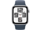 Silver Alu Case w Storm Blue Sport Band - M/L