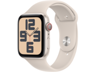 Смарт часовници Apple Watch SE2 v2 Cellular 44mm Starlight Alu Case w Starlight Sport Band - S/M