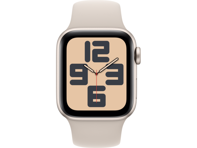 Смарт часовници Apple Watch SE2 v2 Cellular 40mm Starlight Alu Case w Starlight Sport Band - S/M