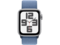 Смарт часовници Apple Watch SE2 v2 GPS 44mm Silver Alu Case w Winter Blue Sport Loop