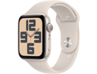 Смарт часовници Apple Watch SE2 v2 GPS 44mm Starlight Alu Case w Starlight Sport Band - M/L