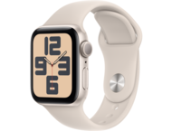 Смарт часовници Apple Watch SE2 v2 GPS 40mm Starlight Alu Case w Starlight Sport Band - S/M