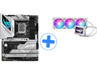 Дънни платки ASUS ROG STRIX Z790-A GAMING WIFI II + ASUS ROG RYUJIN III 360 ARGB White