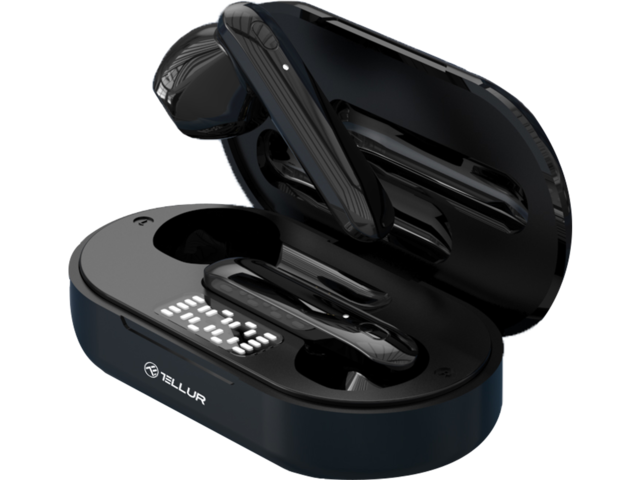 Слушалки Tellur FLIP, черни
