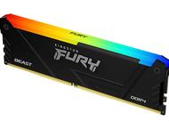 Оперативна памет 16GB DDR4 3200MT/s Kingston FURY BEAST Black RGB