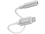 Кабели и Адаптери Hama аудио адаптер Lightning/3.5mm M/F, бял