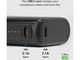 Външни батерии SBS NanoTube Power Bank 10 000 mAh, Black