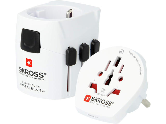Зарядни устройства SKROSS PRO Light 1.103165, World, бял