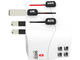 Зарядни устройства SKROSS PRO MUV 4 x USB-A, 1.302961, World, бял