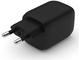 Зарядни устройства Belkin 65W PD PPS Dual USB-C GaN Charger Universal - Black