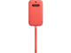 Калъфи Apple iPhone 12 Pro Max Leather Sleeve with MagSafe - Pink Citrus (Seasonal Nov 2020)