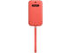 Калъфи Apple iPhone 12 Pro Max Leather Sleeve with MagSafe - Pink Citrus (Seasonal Nov 2020)