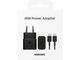 Зарядни устройства Samsung USB-C 25W Travel Wall Charger, Black