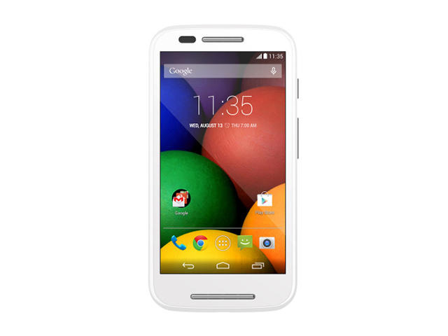 Смартфони Motorola Moto E 4GB, бял цвят