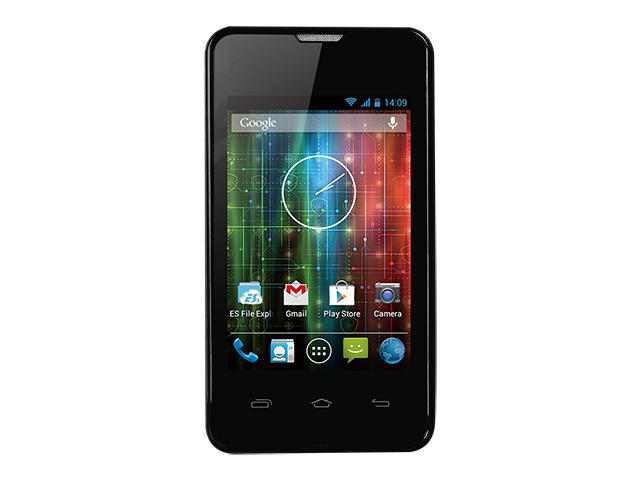 Смартфони Prestigio MultiPhone 3350 DUO 512MB, черен цвят