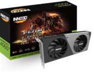 Видео карти Inno3D GeForce RTX 4060 Ti 8GB TWIN X2 OC
