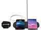 Зарядни устройства Mophie Universal Dual Wireless Charging pad, Black