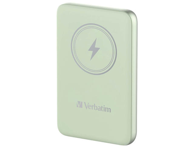 Външни батерии Verbatim Charge ´n´ Go Magnetic Wireless Power Bank 10000 Green