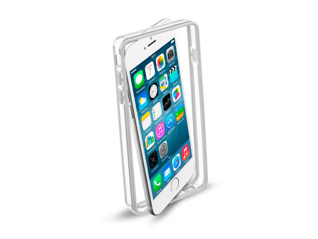 Калъфи Cellular line Bumper калъф за iPhone 6, бял