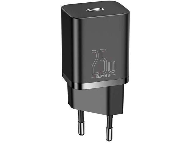 Зарядни устройства Baseus Super Si Quick USB-C 25W черно