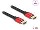 Кабели и Адаптери Delock HDMI кабел червен 2 метра