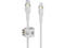 Кабели и Адаптери Belkin BoostCharge Pro Flex USB-C кабел с Lightning конектор, 2 метра, бял