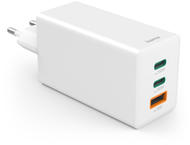 Зарядни устройства Hama, GaN, мини зарядно устройство, PD, 100 W, бяло