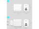 Зарядни устройства Silicon Power Boost Charger QM25, White