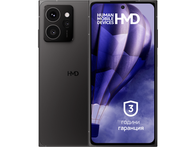 Смартфони HMD Skyline 5G - 12GB RAM / 256GB, Twisted Black