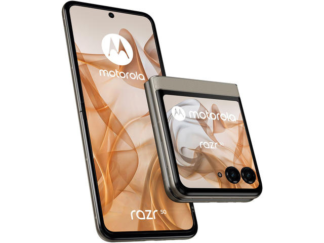 Смартфони Motorola Razr 50 256GB, Beach Sand
