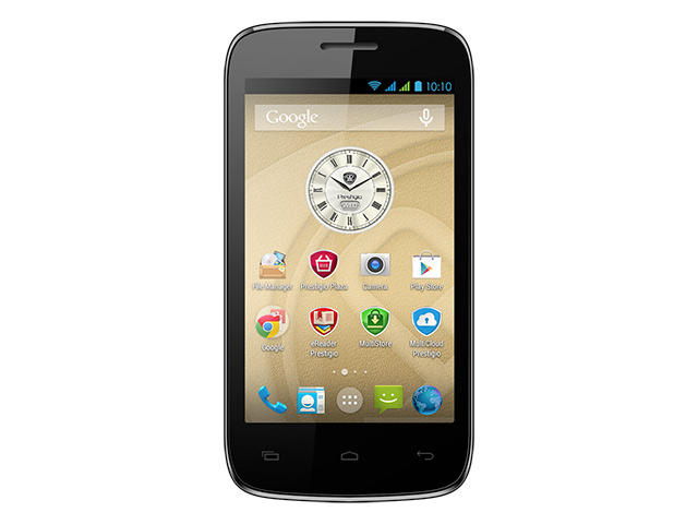 Смартфони Prestigio MultiPhone 3404 DUO 4GB, черен цвят