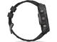 Смарт часовници Garmin fēnix® 8 – 51 mm,  AMOLED, Sapphire - Carbon Gray DLC Titanium с Black/Pebble Gray силиконова каишка