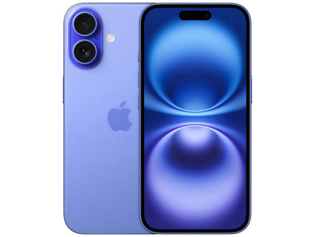 Смартфони Apple iPhone 16 - 8GB RAM / 512GB, Ultramarine