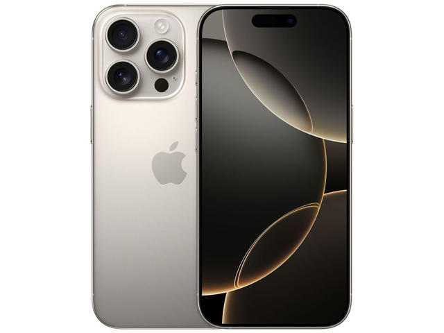 Смартфони Apple iPhone 16 Pro - 8GB RAM / 128GB, Natural Titanium