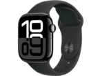 Смарт часовници Apple Watch S10 GPS 42mm Jet Black Alu Case with Black Sport Band - S/M
