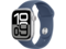 Смарт часовници Apple Watch S10 GPS + Cellular 42mm Silver Alu Case with Denim Sport Band - S/M